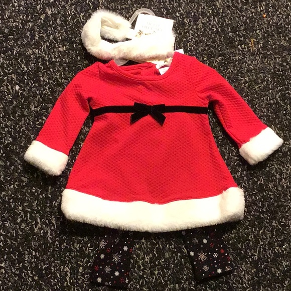 Forever Me Other - Christmas 3 piece Dressy Santa outfit